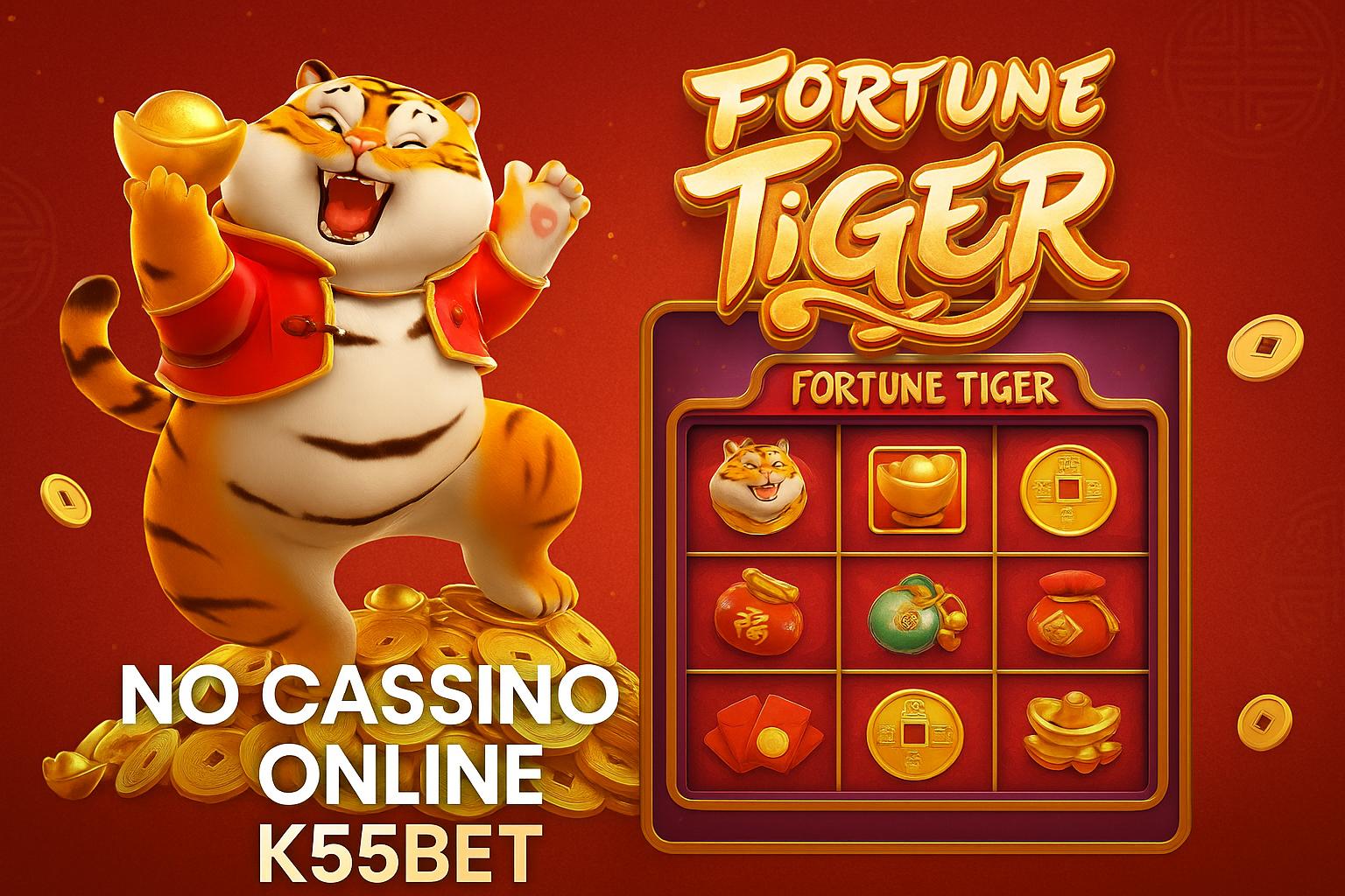 Fortune Tiger é um jogo imperdível no K55BET Casino